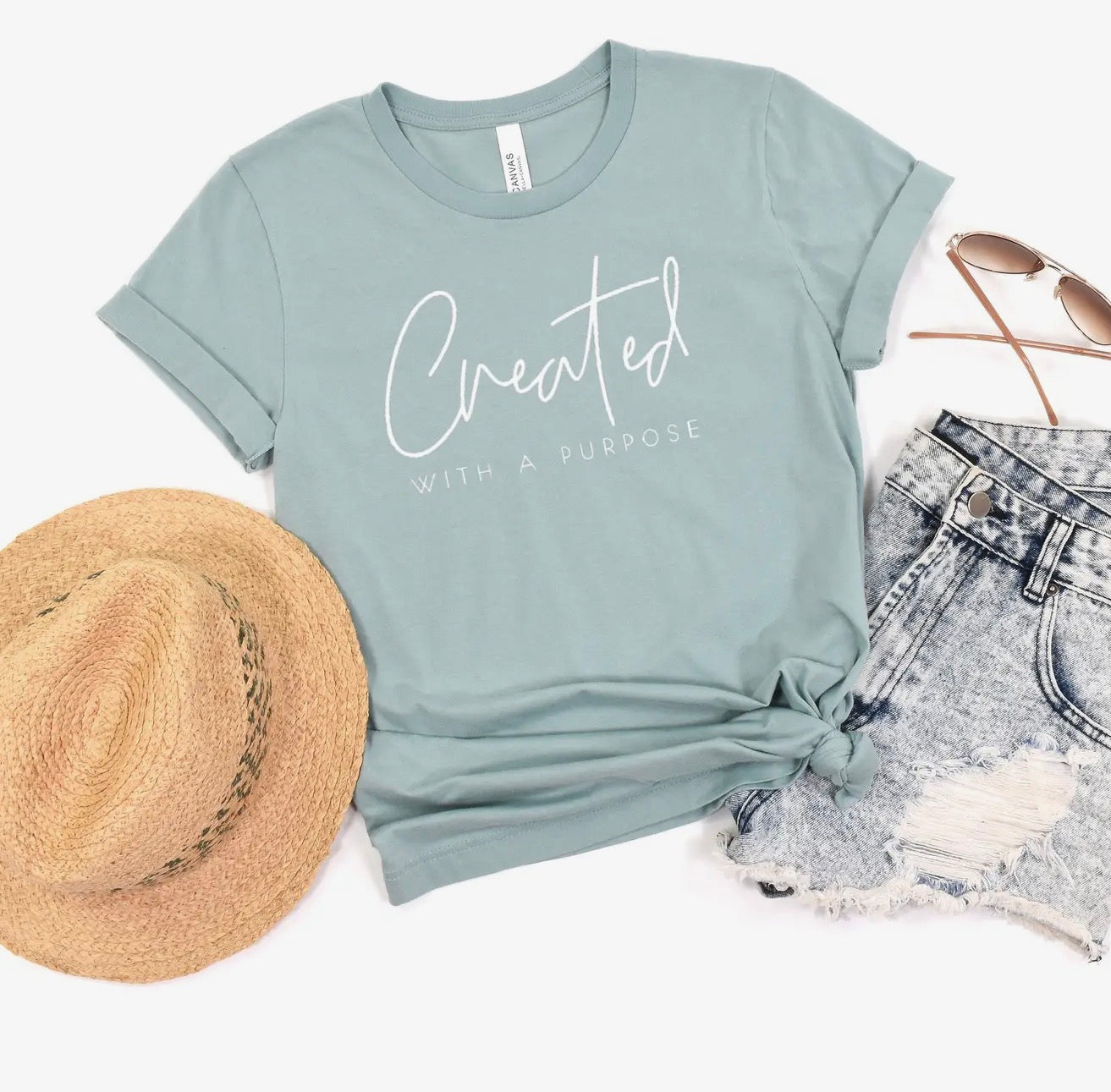 Created with Purpose Tshirt